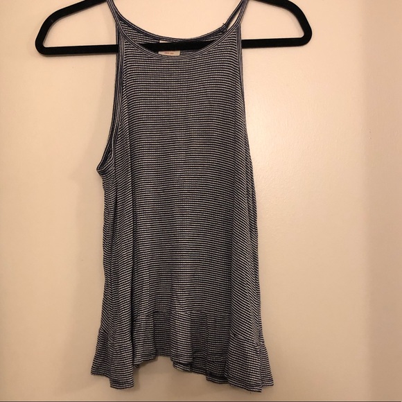Striped Tank Top with flare bottom - Picture 1 of 1